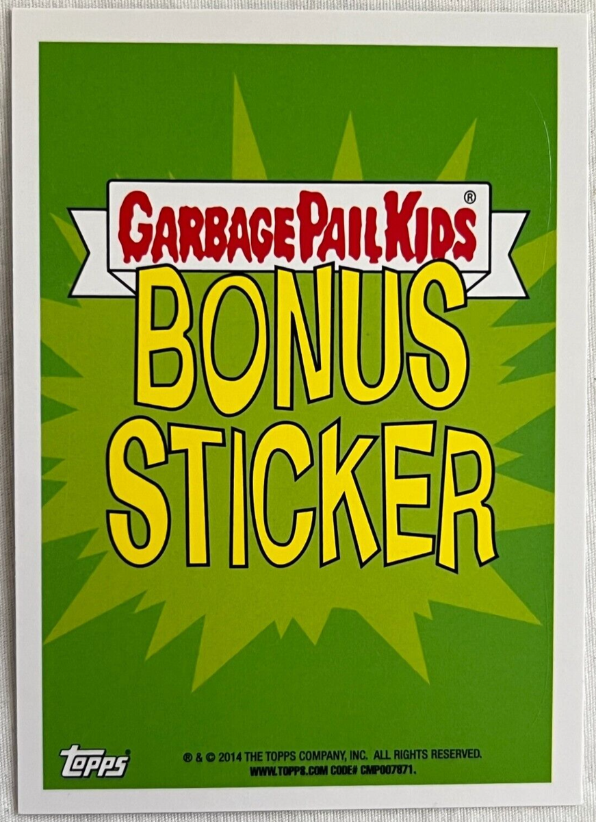 2014 Topps Garbage Pail Kids Series 1 CUT UPTON B8b Card GPK