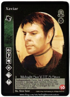 Xaviar Gangrel Anarchs V:TES VTES Vampire CCG