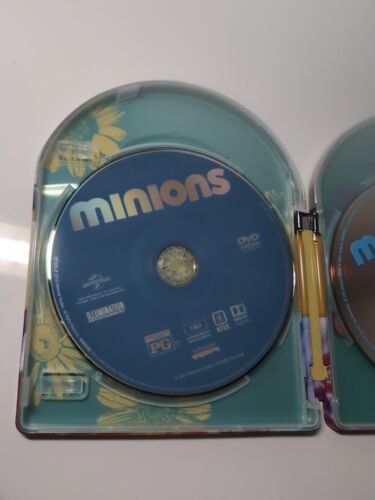 MINIONS (Blu-ray & DVD, Target Limited Edition) Collectable Tin Case - Picture 3 of 4