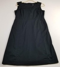 Banana Republic Dress Women's 2 Black Pockets Sleeveless Work Career Stretch