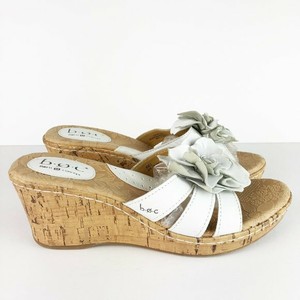 born white wedge sandals