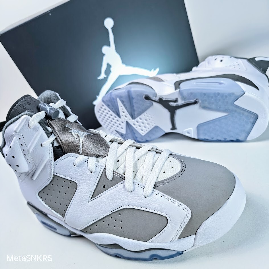 Size 13 - Jordan 6 Retro Low Cool Grey for sale online | eBay