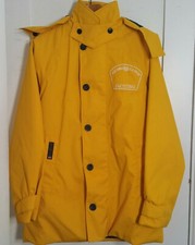 Henri Lloyd Large Bright Yellow Coat Unisex Yacht Marine Nautical