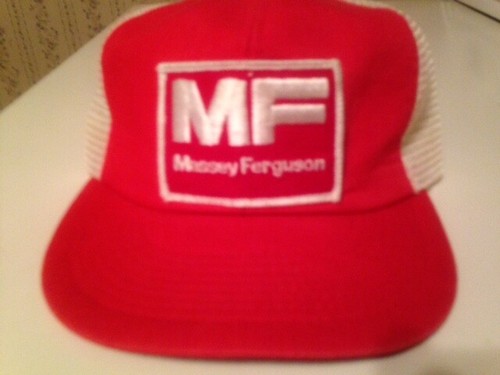 MASSEY FERGUSON TRACTOR HAT CAP | eBay
