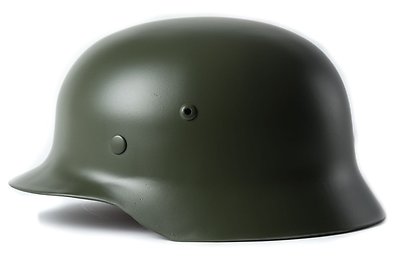 Ww2 military German Elite Wh Army m35 m1935 Steel Helmet GREEN