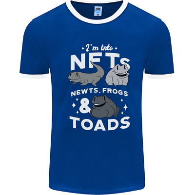 NFT Newts Frogs Toads Mens Ringer T-Shirt