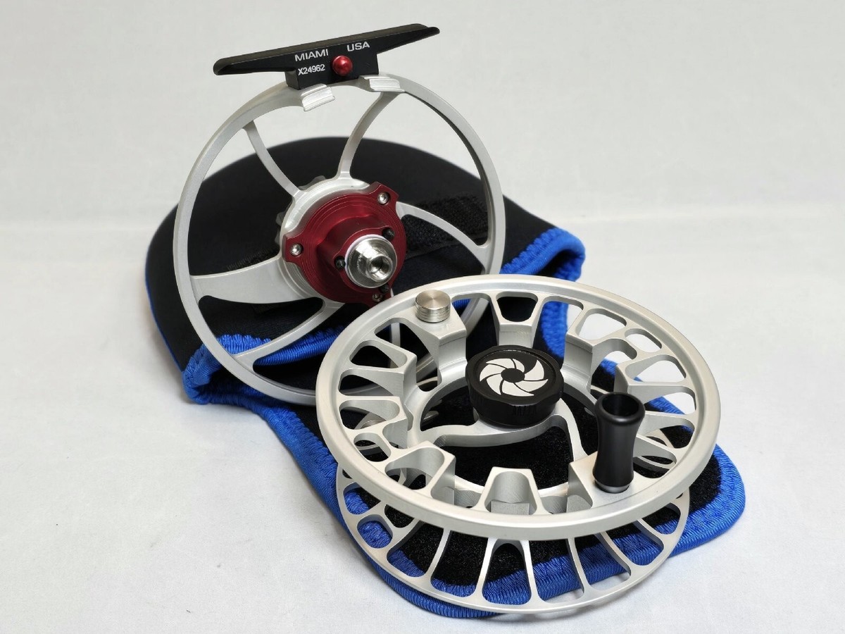 Nautilus GTS Fly Reel Size 5/6 Color Brushed Titanium NEW