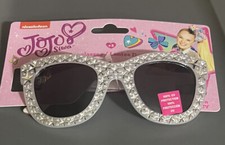 Girls JOJO SIWA Sunglasses Cat Eye Sparkle Rhinestone Children  s One Size