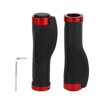 Fahrrad Lenkergriffe Schutz 125 mm lang Fahrradgriffe rot 1 Set