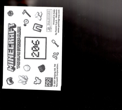 B1507- 2021 Minecraft Treasure Album Cards 201-256 -You Pick- 15+ FREE US SHIP