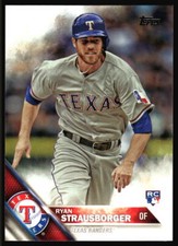 2016 Topps Ryan Strausborger  Rookie  #575 Texas Rangers