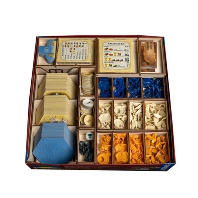 Laserox Sortiereinsatz Catan Organizer / Insert für Catan Spiel Box + Seefahrer