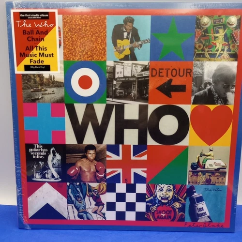 The Who: Who Black Vinyl- NEW/ SEALED