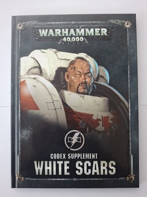 Warhammer 40k, White Scars Codex Supplement, Hardcover Edition, Games Workshop