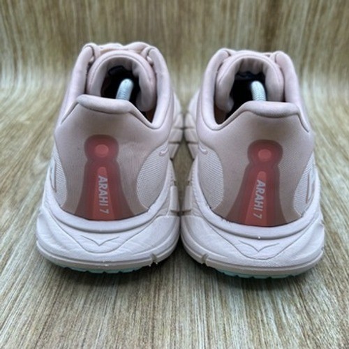 Hoka One One Arahi 7 Women's Size 9 D Wide Running Shoes Sneakers Vanilla Cream thumbnail 4
