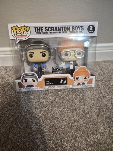The Scantron Boys Funko Pop  The Office Dwight Schrute,  Michael Scott