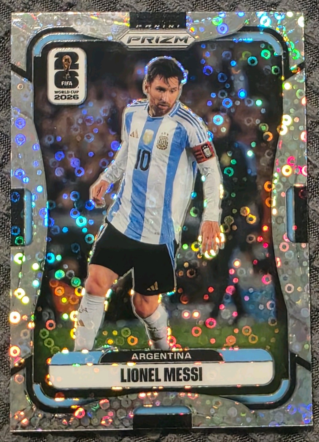 2026 Panini Prizm Fifa World Cup - Lionel Messi #10 Disco Prizm
