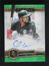 2021 Topps Five Star Auto Green 12/15 Eloy Jimenez #FSA-EJL Auto 2u5