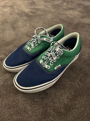 Vans Unisex Comfycush Era Blue And Green. 40,5