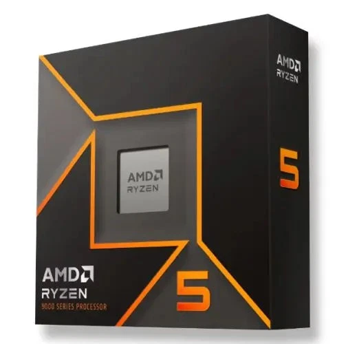 AMD Ryzen 5 9600X CPU, AM5, 3.9GHz (5.4 Turbo), 6-Core, 65W, 38MB Cache, 4nm, 9t - Picture 1 of 10