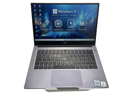 Huawei MateBook D14'' | WIN 11 + Lizenz | INTEL i5-10210U | 480GB SSD | 8GB DDR4