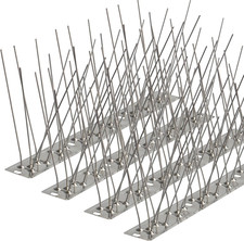 Bird Spikes 3.28FT 304 Stainless Steel Bird Deterrent Spikes for Outside US