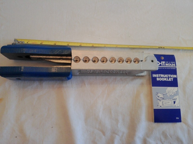 Do-It Molds Roundhead Jig Lead Mold JNR-8-1632 1/16-1/32 Oz New In Package NOS