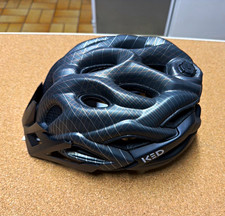 KED Certus Pro Fahrradhelm Unisex Gr. M schwarz/grau mit Einstellrad & Schirm