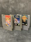 New ListingDouble Dragon 1 2 & 3 (Nintendo NES) Authentic Tested Working READ 3x Game Lot