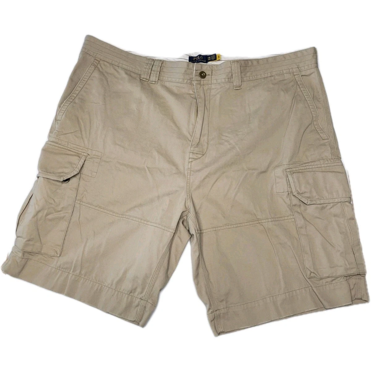 Polo Ralph Lauren Gellar Classic Fit Cargo Short Mens 44Big Khaki 10 1/4 Inseam