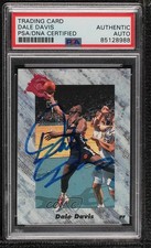 PSA/DNA 1991 Classic Draft Picks Dale Davis PSA/DNA Authentic Card & Auto 0o9