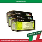 70C2HC0 Lexmark 702H Toner CMY Pack of 3