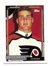 ERIC LINDROS 1992-93 TOPPS CARD NM-MT+ CONDITION