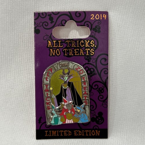Disney Pin - Sleeping Beauty Maleficent & Goons All Tricks No Treats Collection
