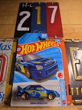 Hot Wheels Subaru Impreza WRX Blue 176/250