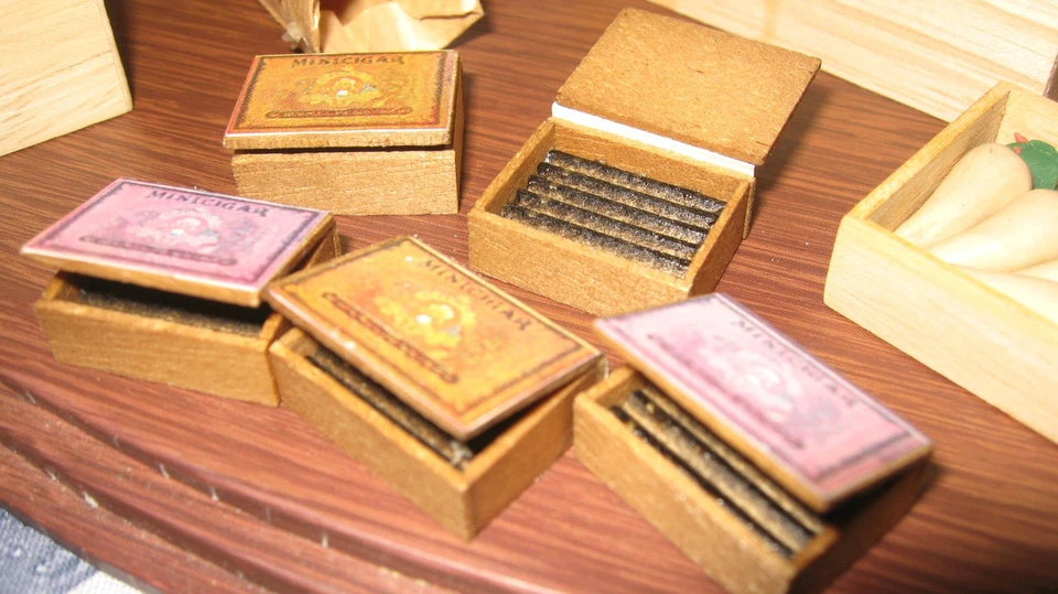 kleines Konvolut für den Kaufladen,Zubehör auch von Bodo Hennig,Essig-Fass ,Holz - Bild 2 von 4