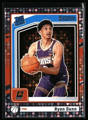 Ryan Dunn 2024-25 Donruss #214 RC Disco Rookie Phoenix Suns