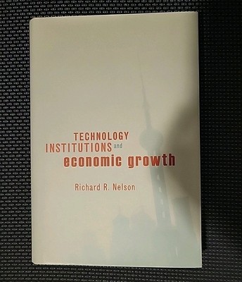 Technology, Institutions, and Economic Growth Hardcover Richard R. - Very Good