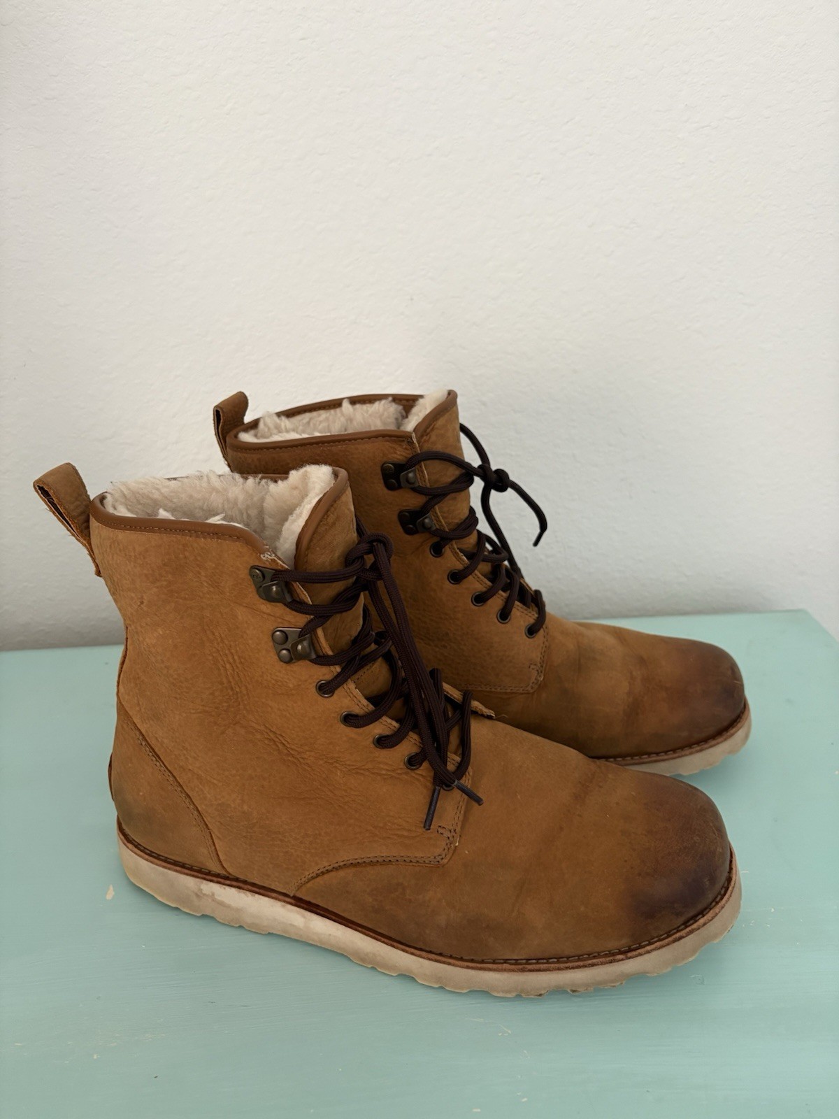 S Ugg Hannen Tl Boots Size 13 Waterproof Winter Leather Work