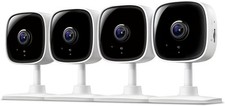Tapo by TP-Link C100x4 1080P Indoor Security Camera for Baby Monitor, Pet Camera