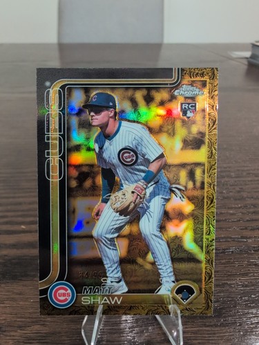 2025 Topps Gilded Collection #45 Matt Shaw | Baseball Card