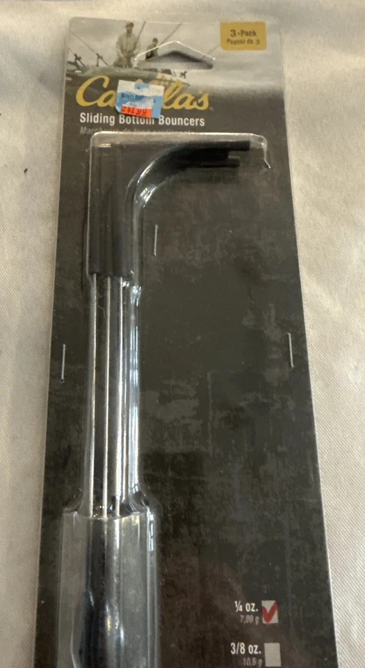 Gorilas inferiores deslizantes Cabelas negras 1/4 OZ paquete de 3 Foto 3 de 4