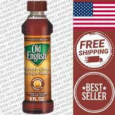 Old English Scratch Cover for Light Wood, 8 Ounce