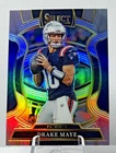 2025 Panini Select Football Drake Maye Concourse Silver Holo Prizm Patriots #80