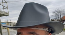 Vulcan Cowboy Style Hard Hat with Ratchet Sus...