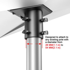 Starlink Gen 3 Pipe Adapter Starlink Gen 3 Mount Starlink Pole Mount Starlink