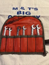 Snap-on 6pc Sae 1560 Offset Open-end Ignition Wrench Set 1564-38 Ds806ak Snap-on 6pc Sae 1560 Offset Open-end Ignition Wrench Set 1564-38 Ds806ak