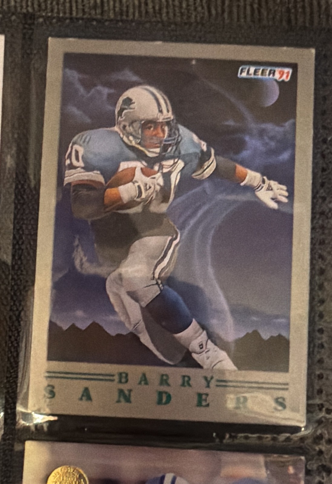 1991 Fleer - Pro Vision Barry Sanders #2