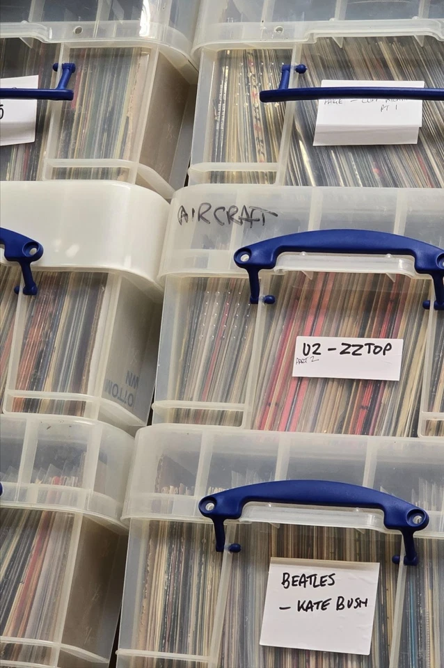 13 Boxes of Archived 7" Rarities opened for the first time in 12 years