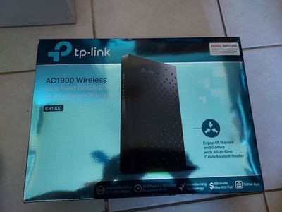 TP Link AC1900 Cable Modem Router MIB in excellent condition